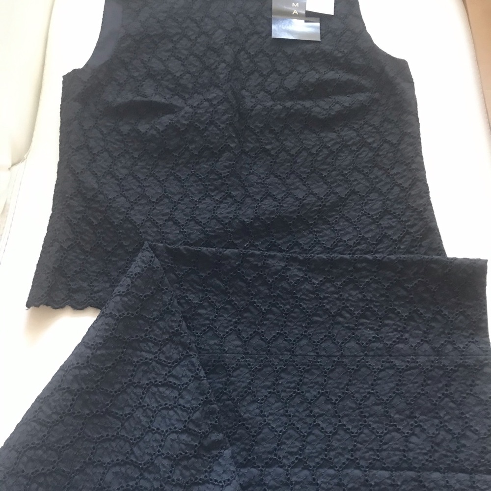 NWT MAG 2Pc SKIRT&TOP.s6 SkirtWaist29"Length27.5”.